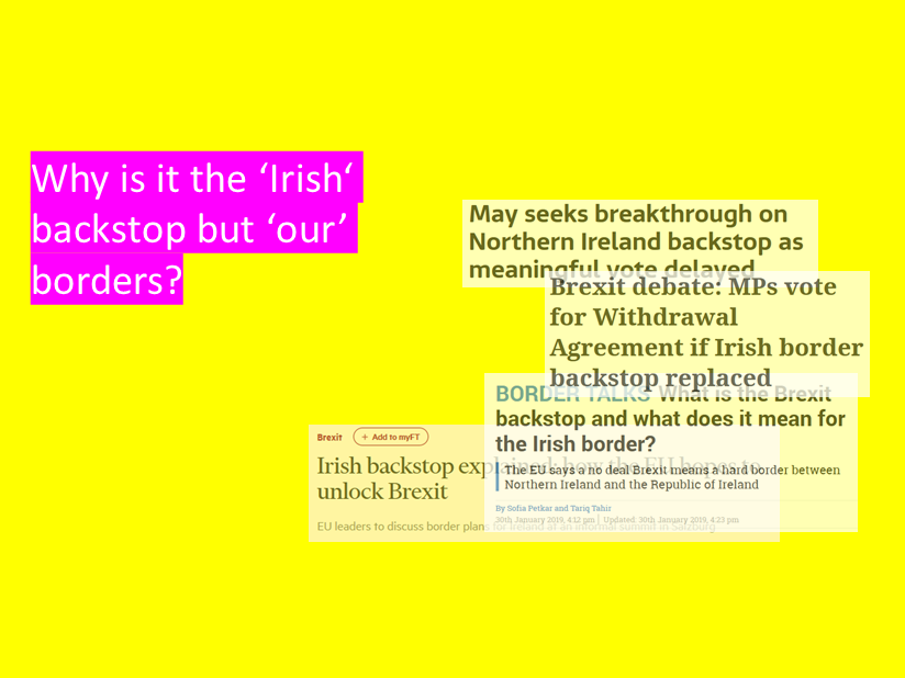 Irish Backstop Analysis