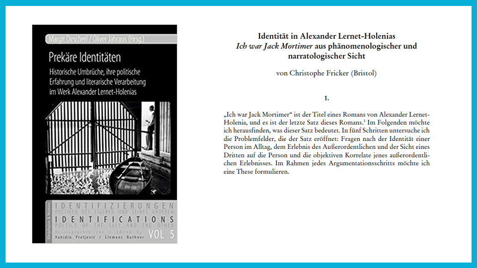 Sind Menschen ersetzbar? Eine literaturphänomenologische Untersuchung